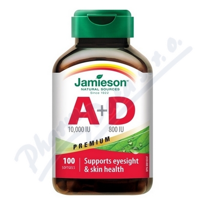 Obrázek Jamieson Vitamíny A+D Premium 100tbl.