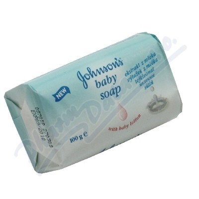 Obrázek JOHNSON Baby mýdlo mléko 100g