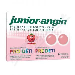 Obrázek Junior-angin pro děti pastilky 24+dárek