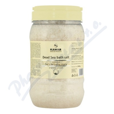 Obrázek KAWAR Sůl z Mrtvého moře 2 kg