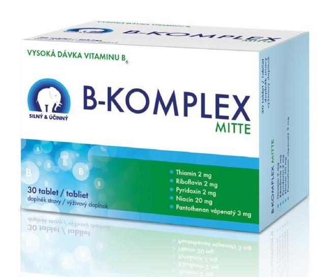 Obrázek B-KOMPLEX Mitte 30 tablet