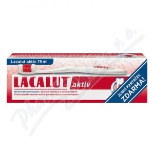 Obrázek Lacalut Aktiv zubní pasta 75ml spec.edic