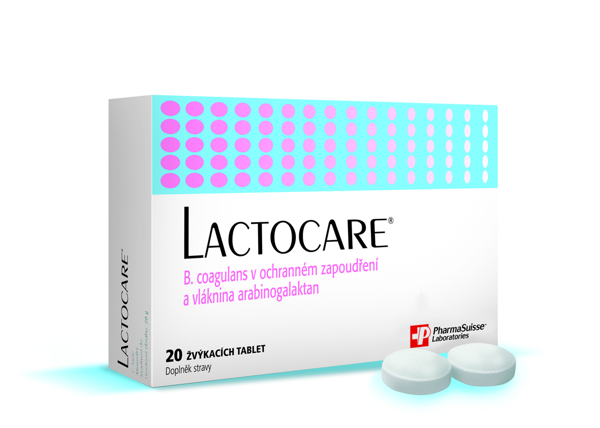 Obrázek LACTOCARE PharmaSuisse 20 tablet