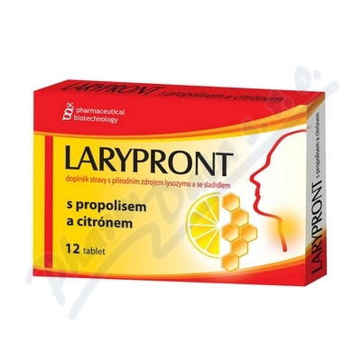 Obrázek Larypront tbl.12 s propolisem a citronem
