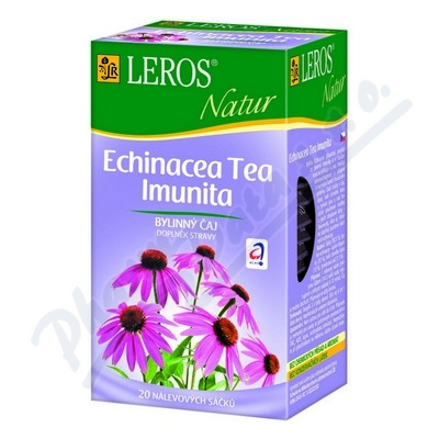 Obrázek LEROS Natur Echinacea Tea Imunita 20x2g