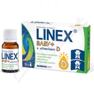 Obrázek Linex Baby + s vitaminem D 8ml