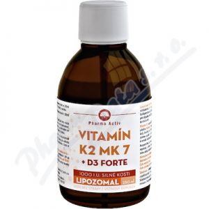 Obrázek LIPOZOMAL Vitamin K2 MK7+ D3 1000 I.U. 2