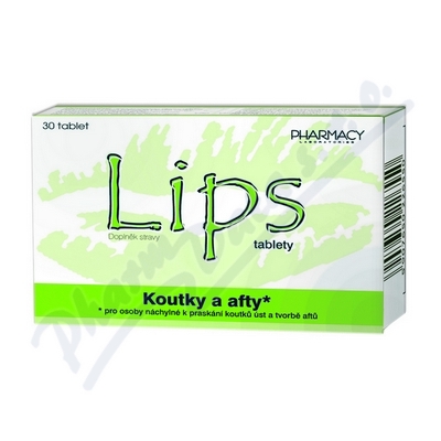 Obrázek Lips tablety-koutky a afty tbl.30