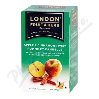 Obrázek LONDON HERB jablko se skořicí 20x2g