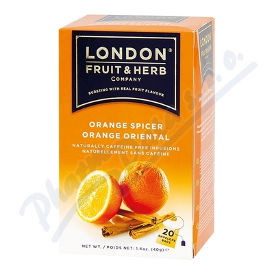 Obrázek LONDON HERB pomeranč se skořicí 20x2g
