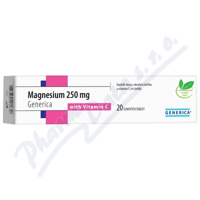 Obrázek Magnesium 250mg s vitam.C tbl.eff 20