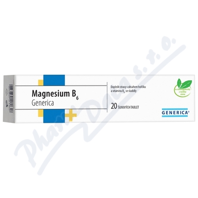 Obrázek Magnesium B6 Generica eff.tbl.20