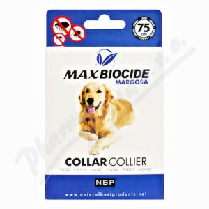 Obrázek Max Biocide Dog Collar obojek pro psy 75