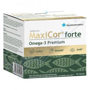 Obrázek MaxiCor Forte Omega-3 Premium tbl.90