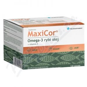 Obrázek MaxiCor Omega-3 tbl.120
