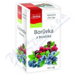 Čaj Borůvka a brusin.20x2g n.s.APOTHEKE