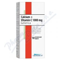 Calcium + Vit.C 1000 mg Generica eff10