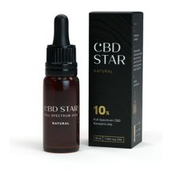 CBD Star CBD olej Natural 10% 10 ml