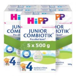 HiPP 4 Junior Combi.mlec.vyziva 2+5x500g