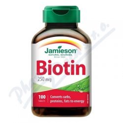 Jamieson Biotin 250 ug tbl.100