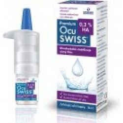Premium Ocuswiss® 0,3 % HA zvlhčující oční kapky 10 ml