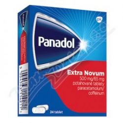 Panadol Extra Novum 500mg/65mg tbl.flm.2