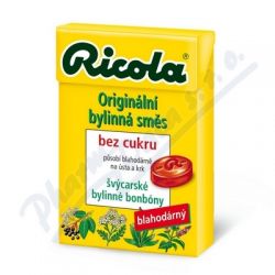 RICOLA Orig.bylinná směs 40g bez cukru