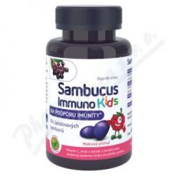 Sambucus Immuno kids želat.bonbony 60ks