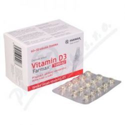 Vitamin D3 1000IU Farmax tob.60+30