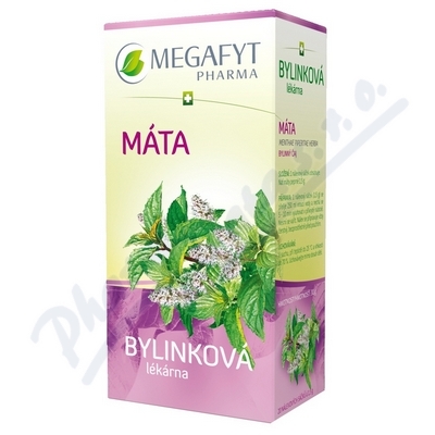 Obrázek MEGA Bylinková lékárna Máta 20x1.5g