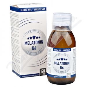 Obrázek Melatonin B6 sirup prichut citron 120ml