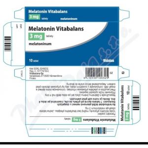 Obrázek Melatonin Vitabalans 3mg tbl.nob.10