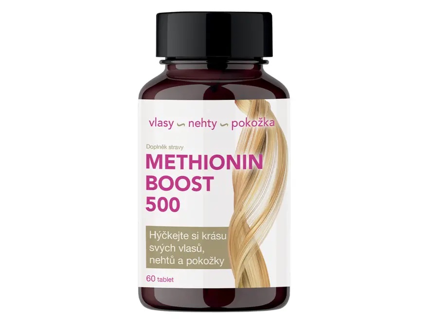 Obrázek Methionin BOOST 500 60 tablet