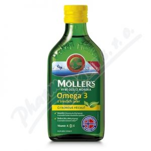 Obrázek Mollers Omega 3 Citron 250ml
