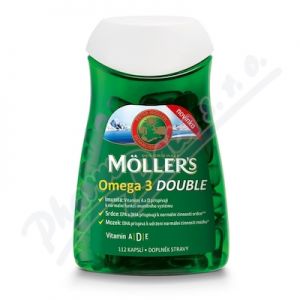Obrázek Mollers Omega 3 Double 112 kapslí