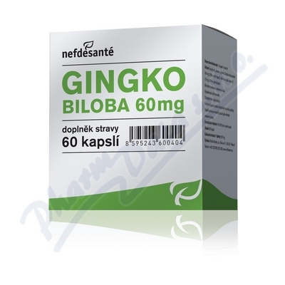 Obrázek Nefdesante Ginkgo Biloba 60 mg cps.60