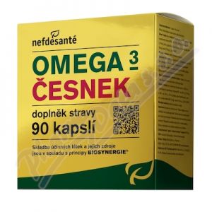 Obrázek Nefdesante Omega 3 cesnek cps.90