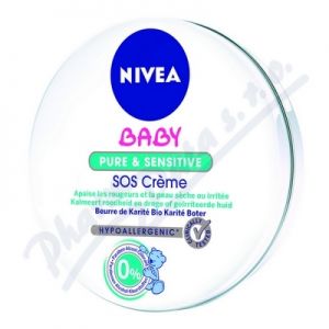 Obrázek NIVEA Baby Pure&Sens.SOSkrém 150ml 80523