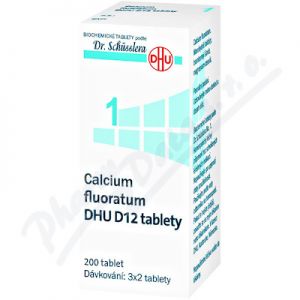 Obrázek No.1 Calcium fluoratum DHU D12 200tbl.