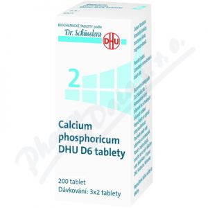 Obrázek No.2 Calcium phosphoricum DHU D6 200tbl.