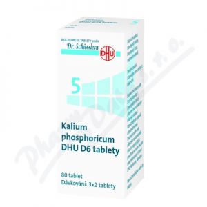 Obrázek No.5 Kalium phosphoricum DHU D6 80tbl.