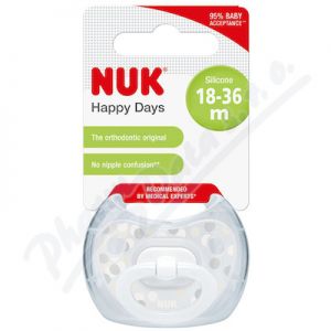 Obrázek NUK Dudlík HAPPY DAYS,SI,V3 739488