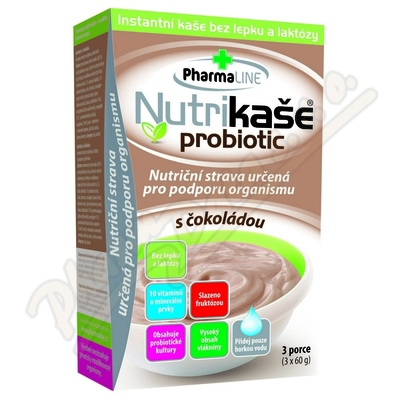 Obrázek Nutrikaše probiotic-čokolád.180g (3x60g)