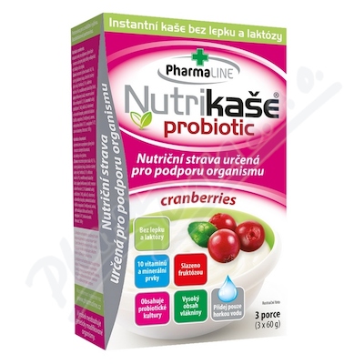 Obrázek Nutrikaše probiotic-cranberr.180g(3x60)