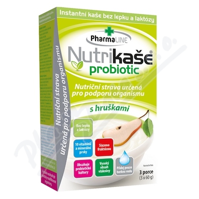 Obrázek Nutrikaše probiotic-hrušk.180g (3x60g)