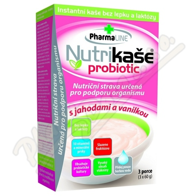 Obrázek Nutrikaše probiotic-jah.+vanil.180g(3x60