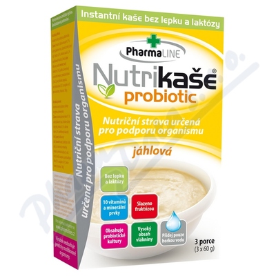Obrázek Nutrikaše probiotic-jahlová 180g (3x60g)