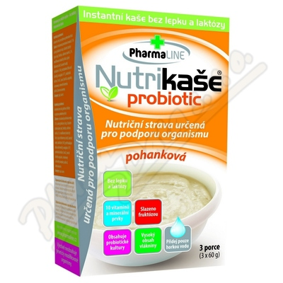 Obrázek Nutrikaše probiotic-pohank.180g(3x60g)
