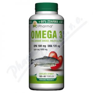 Obrázek Omega 3 1000mg EPA180mg+DHA120mg 100+60