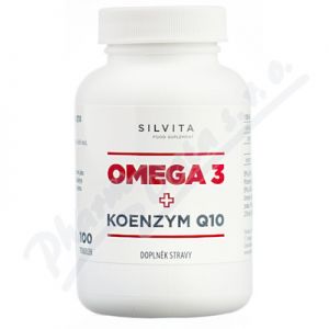 Obrázek Omega 3 + koenzym Q10 100 tobolek